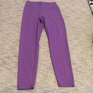 Buffbunny Collection Purple High-Waisted Leggings, Size Small